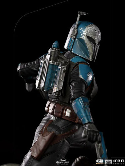 Mandalorian Statue "Battle Diorama Series" 1/10 Bo-Katan Kryzeㅤ – Iron Studios – ActionFigureBrasil — ambientada