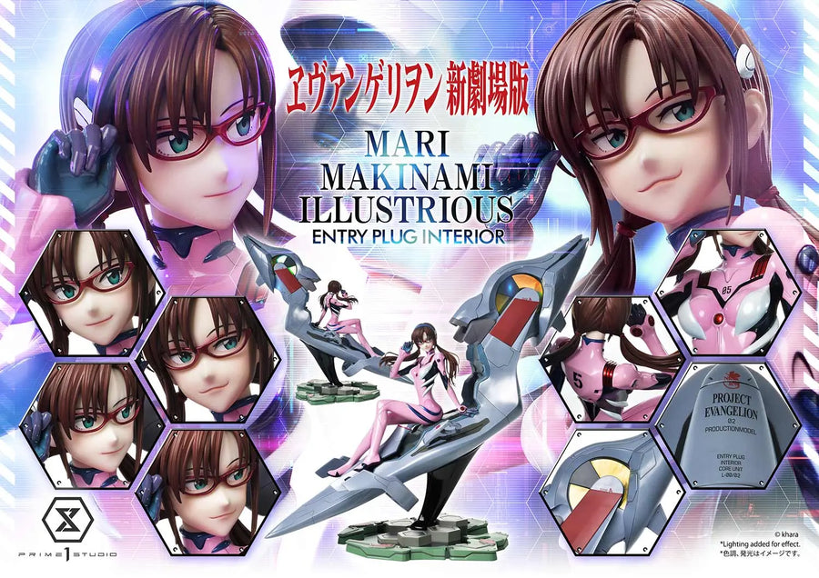 Mari Makinami Illustrious (Entry Plug Interior) (Regular Version) Evangelion – Prime1Studio – ActionFigure Brasil