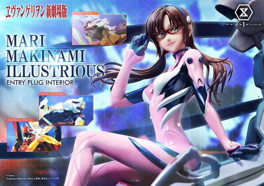 Mari Makinami Illustrious (Entry Plug Interior) (Regular Version) Evangelion – Prime1Studio – ActionFigure Brasil