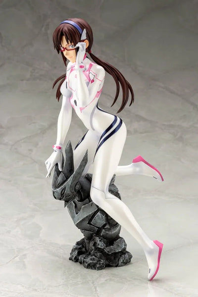 Mari Makinami Illustrious White Plugsuit Version – Kotobukiya – ActionFigure Brasil — ângulo diferente