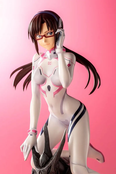 Mari Makinami Illustrious White Plugsuit Version – Kotobukiya – ActionFigure Brasil — ângulo diferente