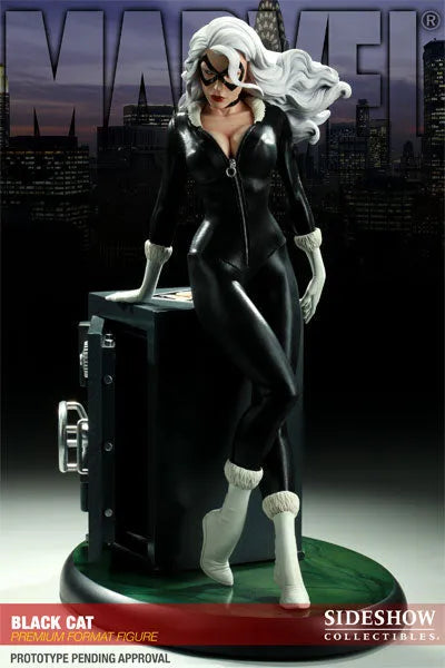 Marvel - 1/4 Scale Premium Figure: Black Catㅤ – Sideshow Collectibles – ActionFigureBrasil