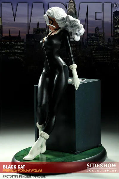 Marvel - 1/4 Scale Premium Figure: Black Catㅤ – Sideshow Collectibles – ActionFigureBrasil