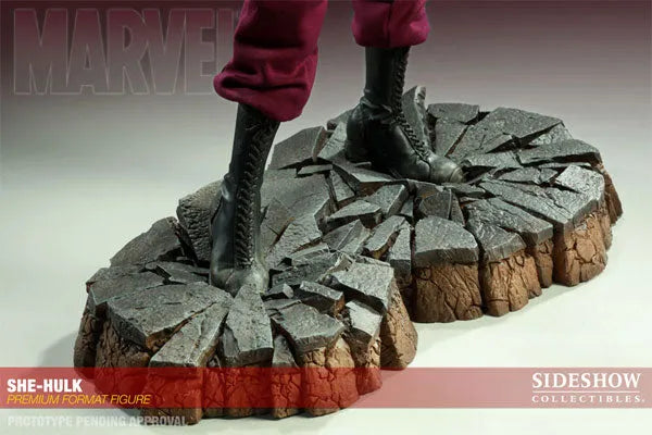 Marvel - 1/4 Scale Premium Figure: She-Hulkㅤ – Sideshow Collectibles – ActionFigureBrasil