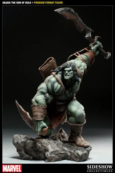 Marvel 1/4 Scale Premium Figure - Skaar Son of Hulkㅤ – Sideshow Collectibles – ActionFigureBrasil