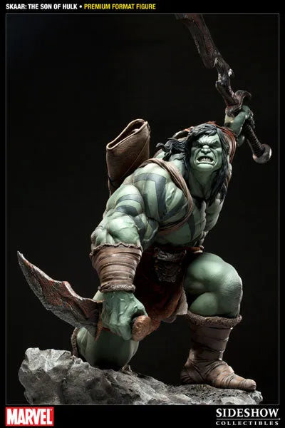 Marvel 1/4 Scale Premium Figure - Skaar Son of Hulkㅤ – Sideshow Collectibles – ActionFigureBrasil