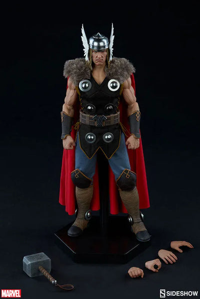 "Marvel Comics" 1/6 Scale Figure SideShow Sixth Scale #006 Thorㅤ – Sideshow Collectibles – ActionFigureBrasil — detalhe do produto