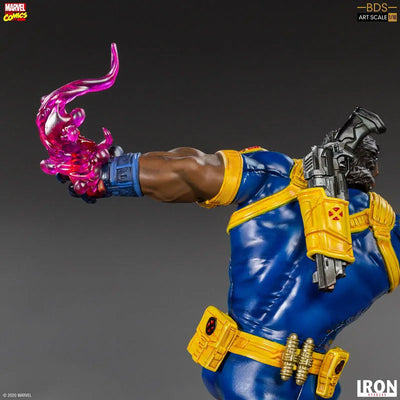 Marvel Comics / Bishop 1/10 Battle Diorama Series Art Scale Statueㅤ – Iron Studios – ActionFigureBrasil — com base expositora