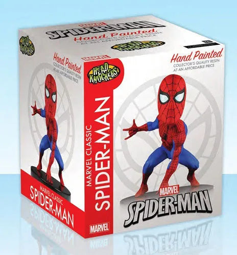 Marvel Comics Classic - Spider-Man Head Knocker Renewal Package ver.ㅤ – NECA – ActionFigureBrasil