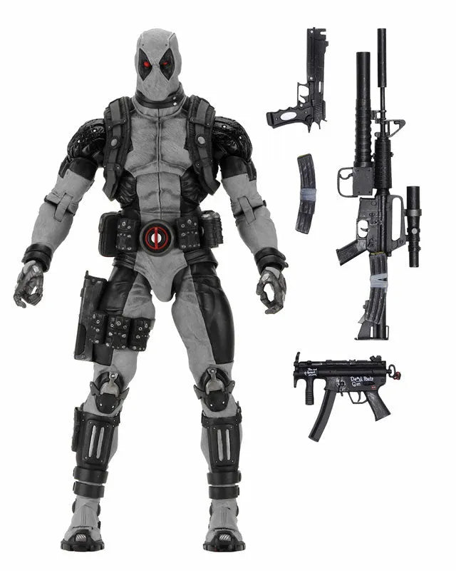 Marvel Comics - Deadpool 1/4 Action Figure X-FORCE verㅤ – NECA – ActionFigureBrasil