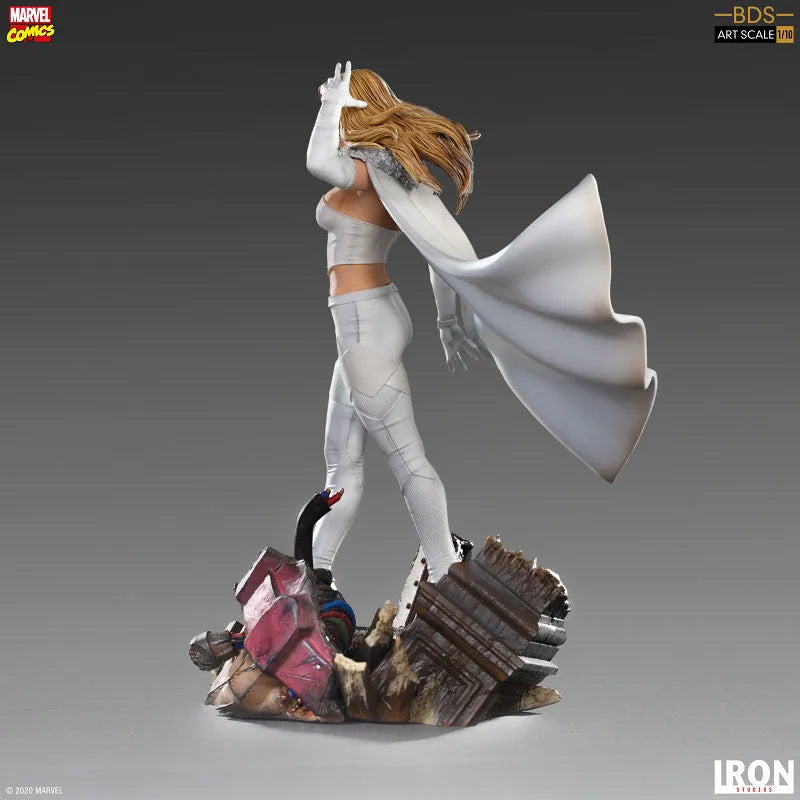 Marvel Comics / Emma Frost 1/10 Battle Diorama Series Art Scale Statueㅤ – Iron Studios – ActionFigureBrasil