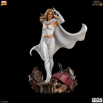 Marvel Comics / Emma Frost 1/10 Battle Diorama Series Art Scale Statueㅤ – Iron Studios – ActionFigureBrasil — acessórios