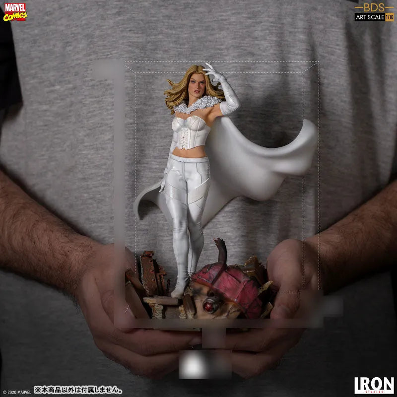 Marvel Comics / Emma Frost 1/10 Battle Diorama Series Art Scale Statueㅤ – Iron Studios – ActionFigureBrasil