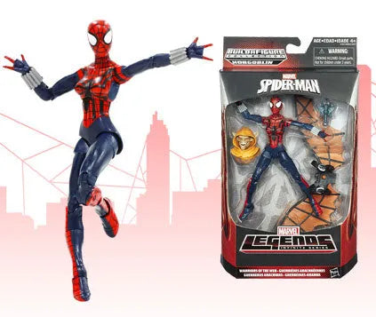 Marvel Comics - Hasbro Action Figure 6inch Legend Spider-Man Series 1.0 8Item Assortmentㅤ – Hasbro – ActionFigureBrasil