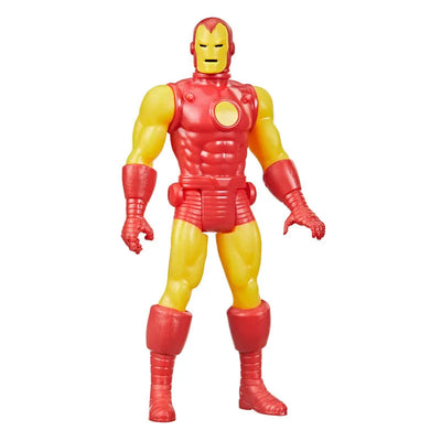 "Marvel Comics" "Marvel Legend RETRO" 3.75 Inch, Action Figure #07 Iron Manㅤ – Hasbro – ActionFigureBrasil
