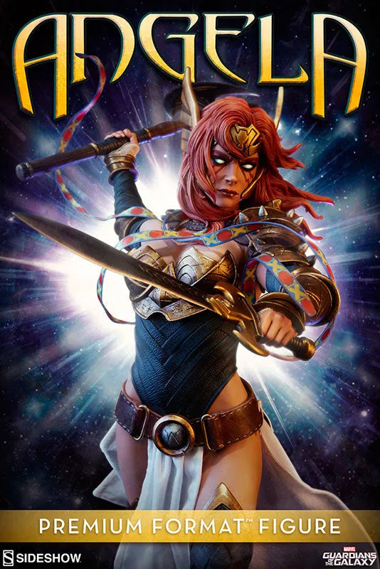 Marvel Comics - Premium Format Figure: Angelaㅤ – Sideshow Collectibles – ActionFigureBrasil