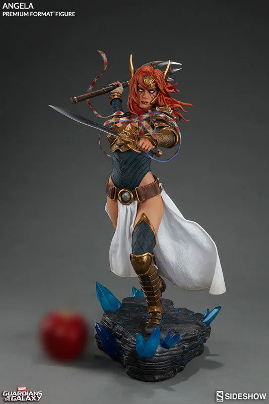 Marvel Comics - Premium Format Figure: Angelaㅤ – Sideshow Collectibles – ActionFigureBrasil