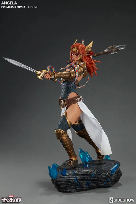 Marvel Comics - Premium Format Figure: Angelaㅤ – Sideshow Collectibles – ActionFigureBrasil