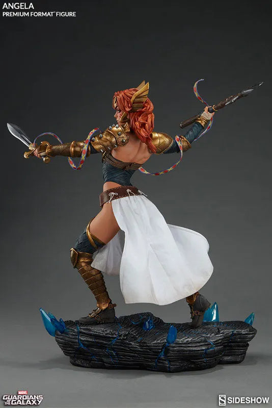 Marvel Comics - Premium Format Figure: Angelaㅤ – Sideshow Collectibles – ActionFigureBrasil