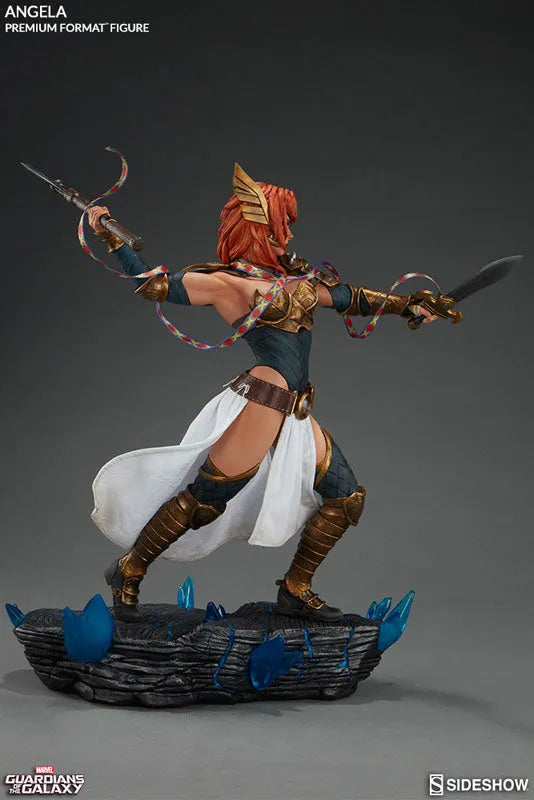 Marvel Comics - Premium Format Figure: Angelaㅤ – Sideshow Collectibles – ActionFigureBrasil