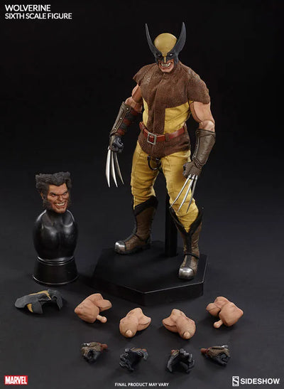 Marvel Comics - SideShow Sixth Scale #003 Wolverineㅤ – Sideshow Collectibles – ActionFigureBrasil — iluminação de estúdio