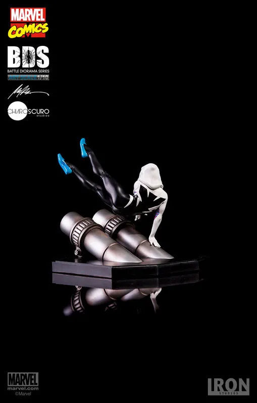 Marvel Comics - Spider Gwien 1/10 Battle Diorama Series Art Scale Statueㅤ – Iron Studios – ActionFigureBrasil