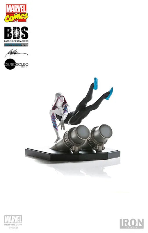 Marvel Comics - Spider Gwien 1/10 Battle Diorama Series Art Scale Statueㅤ – Iron Studios – ActionFigureBrasil