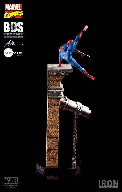 Marvel Comics - Spider-Man 1/10 Battle Diorama Series Art Scale Statueㅤ – Iron Studios – ActionFigureBrasil
