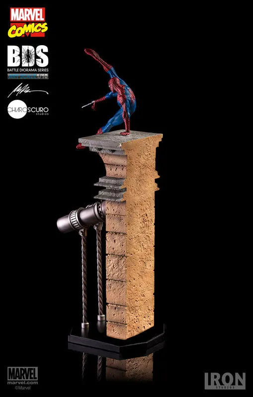 Marvel Comics - Spider-Man 1/10 Battle Diorama Series Art Scale Statueㅤ – Iron Studios – ActionFigureBrasil