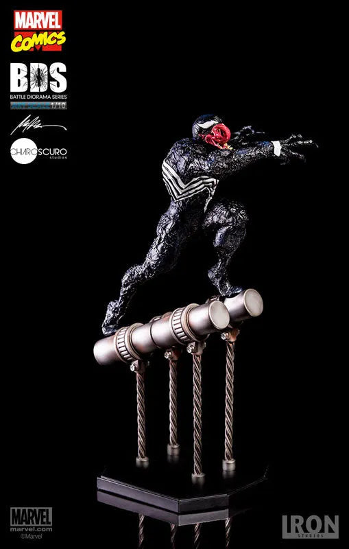 Marvel Comics - Venom 1/10 Battle Diorama Series Art Scale Statueㅤ – Iron Studios – ActionFigureBrasil