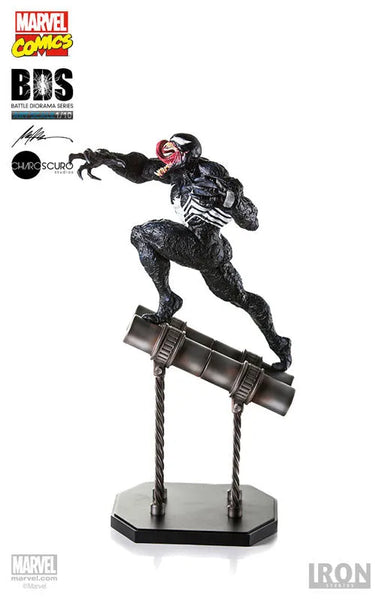 Marvel Comics - Venom 1/10 Battle Diorama Series Art Scale Statueㅤ – Iron Studios – ActionFigureBrasil — close