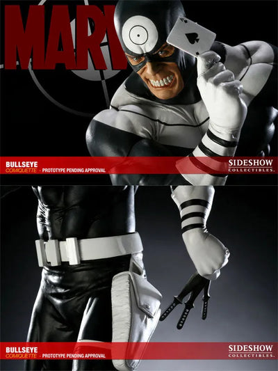 Marvel Comiquette - Bullseyeㅤ – Sideshow Collectibles – ActionFigureBrasil — iluminação de estúdio