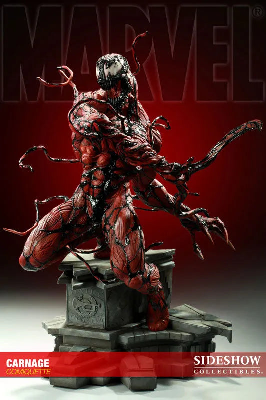 Marvel Comiquette - Carnage from Spider-Manㅤ – Sideshow Collectibles – ActionFigureBrasil