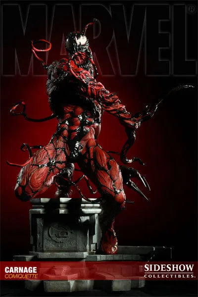 Marvel Comiquette - Carnage from Spider-Manㅤ – Sideshow Collectibles – ActionFigureBrasil