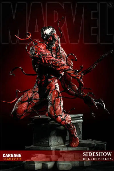 Marvel Comiquette - Carnage from Spider-Manㅤ – Sideshow Collectibles – ActionFigureBrasil