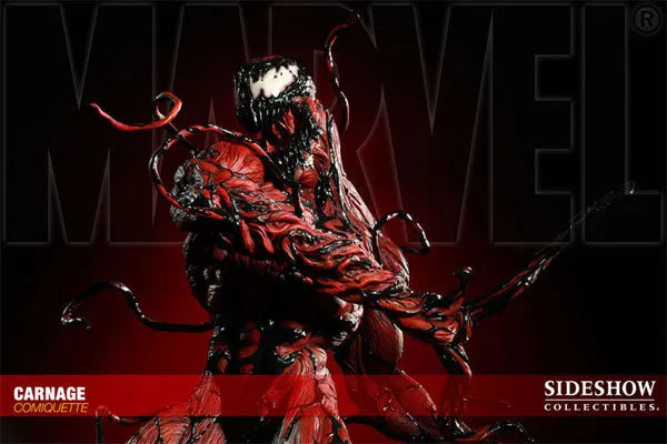Marvel Comiquette - Carnage from Spider-Manㅤ – Sideshow Collectibles – ActionFigureBrasil