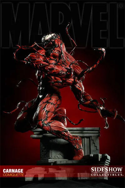 Marvel Comiquette - Carnage from Spider-Manㅤ – Sideshow Collectibles – ActionFigureBrasil