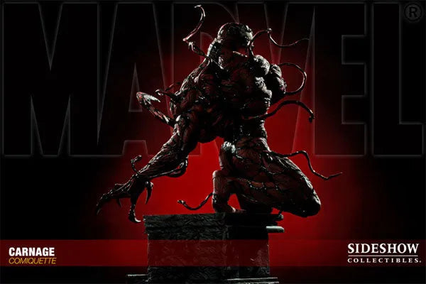 Marvel Comiquette - Carnage from Spider-Manㅤ – Sideshow Collectibles – ActionFigureBrasil