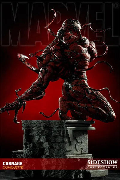 Marvel Comiquette - Carnage from Spider-Manㅤ – Sideshow Collectibles – ActionFigureBrasil