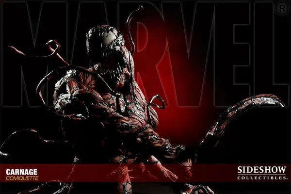 Marvel Comiquette - Carnage from Spider-Manㅤ – Sideshow Collectibles – ActionFigureBrasil