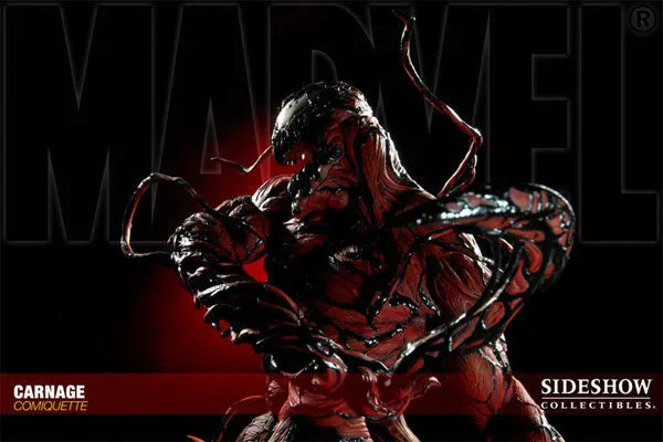 Marvel Comiquette - Carnage from Spider-Manㅤ – Sideshow Collectibles – ActionFigureBrasil
