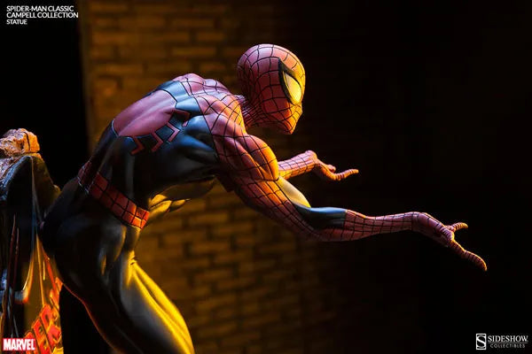 Marvel Comiquette - J.Scott Campbell Spider-Man Collection Classic Spider-Manㅤ – Sideshow Collectibles – ActionFigureBrasil