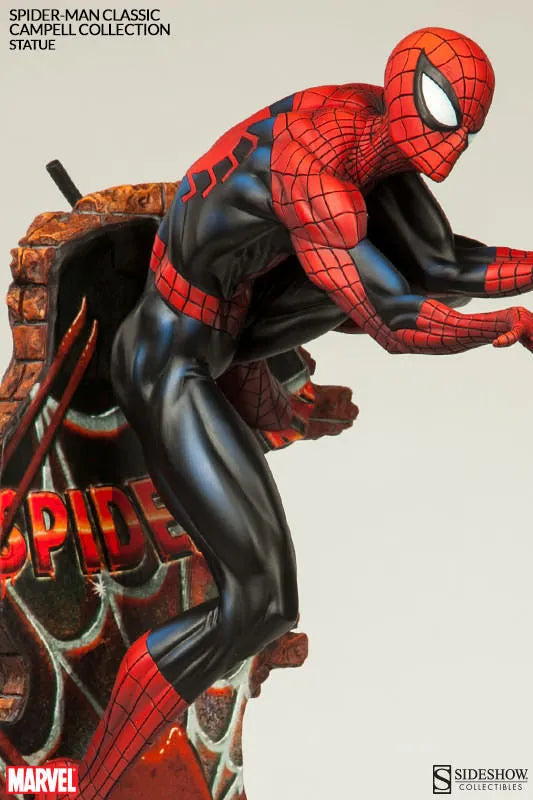 Marvel Comiquette - J.Scott Campbell Spider-Man Collection Classic Spider-Manㅤ – Sideshow Collectibles – ActionFigureBrasil
