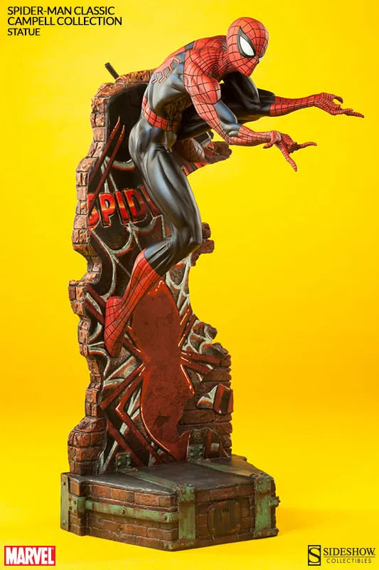 Marvel Comiquette - J.Scott Campbell Spider-Man Collection Classic Spider-Manㅤ – Sideshow Collectibles – ActionFigureBrasil