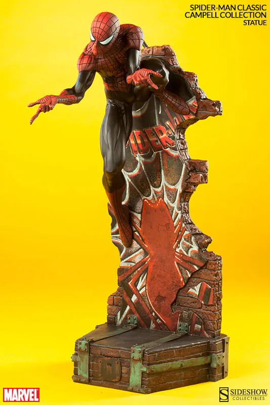Marvel Comiquette - J.Scott Campbell Spider-Man Collection Classic Spider-Manㅤ – Sideshow Collectibles – ActionFigureBrasil