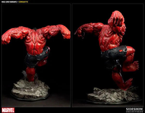 Marvel Comiquette: Red Hulkㅤ – Sideshow Collectibles – ActionFigureBrasil
