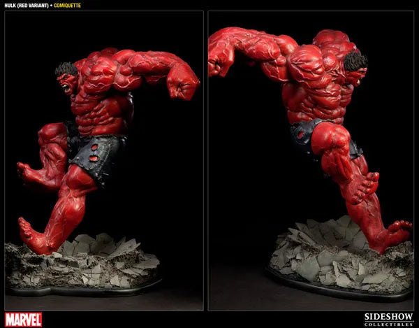 Marvel Comiquette: Red Hulkㅤ – Sideshow Collectibles – ActionFigureBrasil