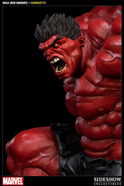 Marvel Comiquette: Red Hulkㅤ – Sideshow Collectibles – ActionFigureBrasil — close