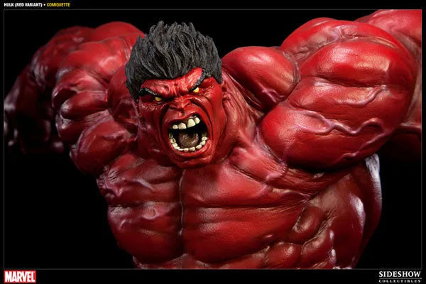 Marvel Comiquette: Red Hulkㅤ – Sideshow Collectibles – ActionFigureBrasil