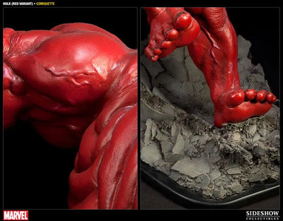 Marvel Comiquette: Red Hulkㅤ – Sideshow Collectibles – ActionFigureBrasil — iluminação de estúdio